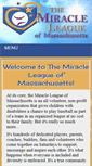 Mobile Screenshot of miracleleagueofma.com